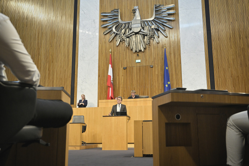 Abschlussworte. Bildungsminister Martin Polaschek (ÖVP)