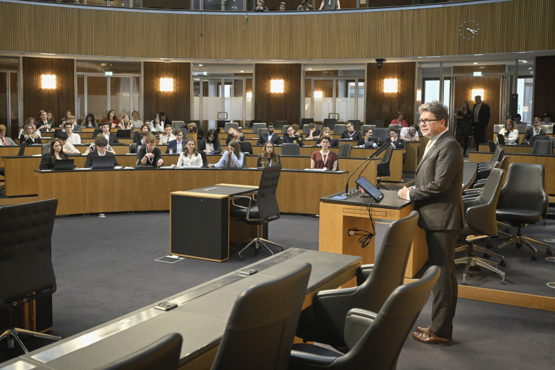 Abschlussworte. Bildungsminister Martin Polaschek (ÖVP)