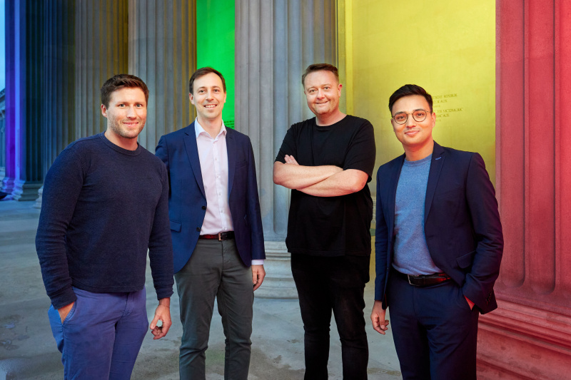 Von links: Nationalratsabgeordneter David Stögmüller (GRÜNE), Nationalratsabgeordneter Nico Marchetti (ÖVP), Nationalratsabgeordneter Mario Lindner (SPÖ), Nationalratsabgeordneter Yannick Shetty (NEOS)
