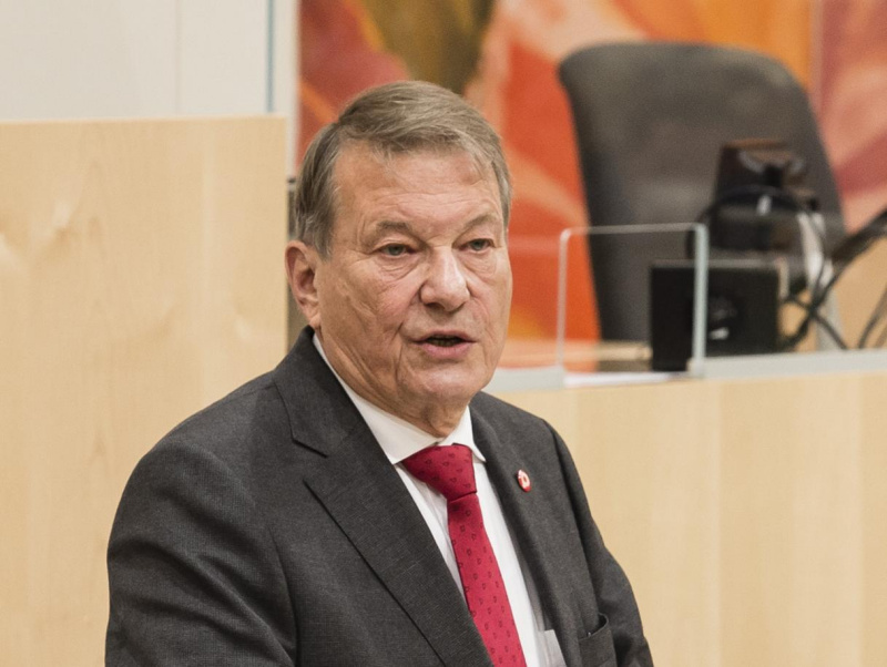 Am Rednerpult: Präsident des Österreichischen Seniorenrates Peter Kostelka