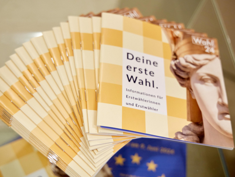 Ausstellung zur EU-Wahl (Kampagne: #MehralseinKreuzerl)