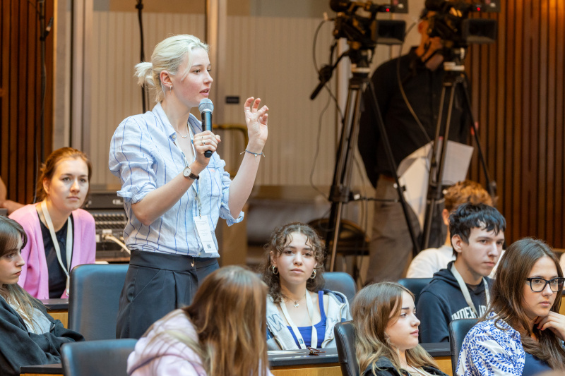 Fragestellung einer Schülerin