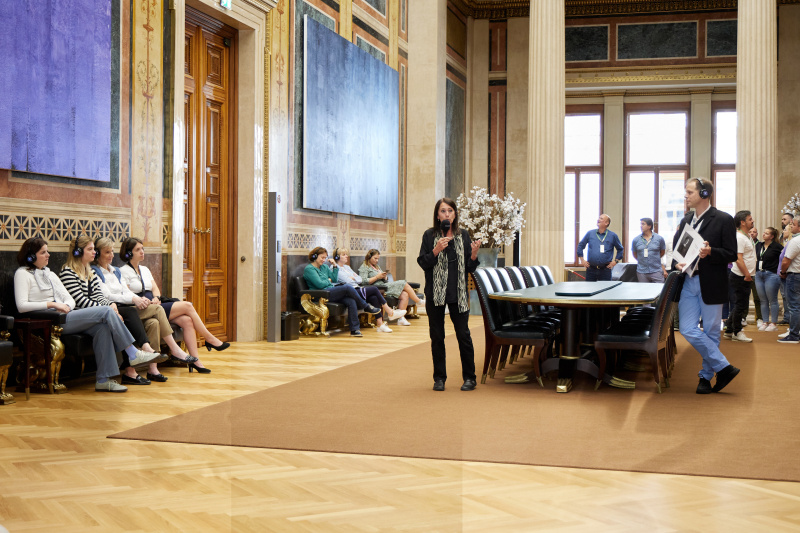 Führung. Professorin für Geschichte der Neuzeit/Frauen- und Geschlechtergeschichte, Universität Wien Gabriella Hauch