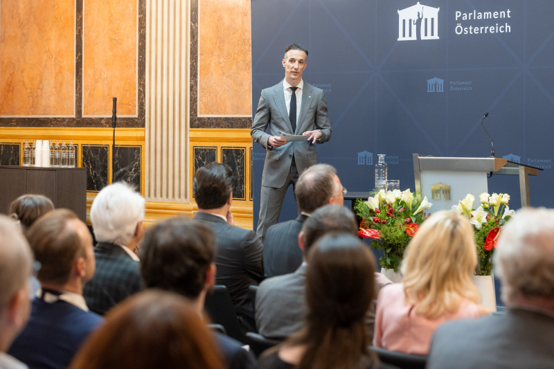 Einleitung und Moderation von Armin Kulovits - Parlamentsdirektion