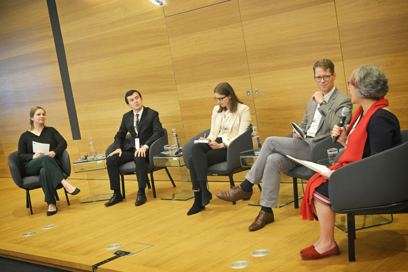 From left: Anna Rathmair, Dmitry Erokhin, Katrin Praprotnik, Sven T. Siefken, Cristina Leston-Bandeira