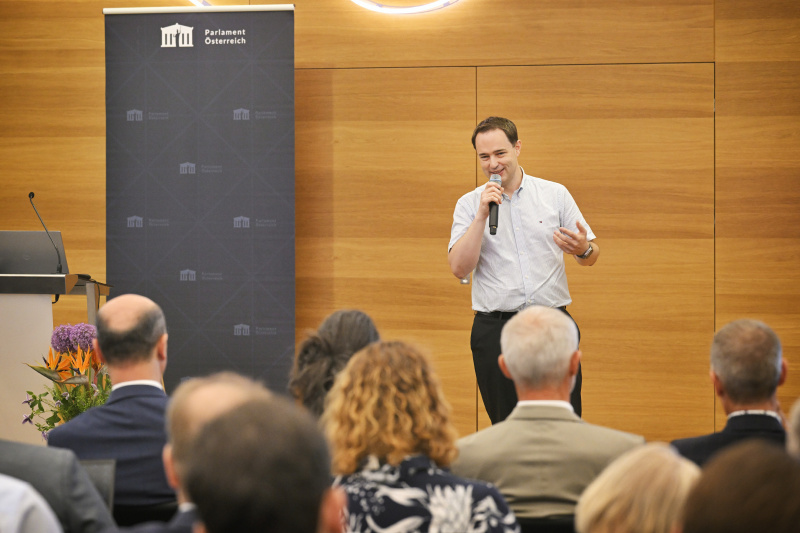 Impulsvortrag. Bürgermeister Laab im Walde Peter Klar