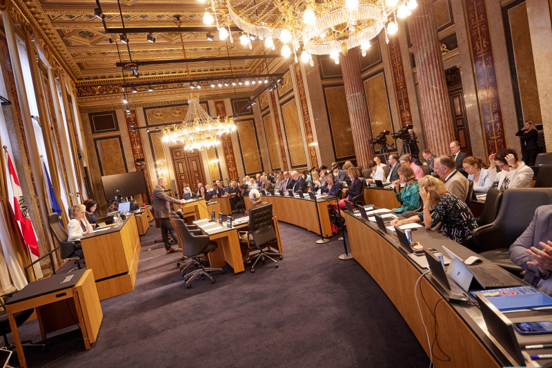 Am Redner:innenpult Bundesrat Markus Leinfellner (FPÖ)