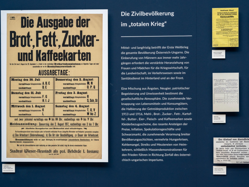 Dokumenation der Ausstellung:  Ein 'Krieg gegen Alle?' Die Habsburgermonarchie im Ersten Weltkrieg