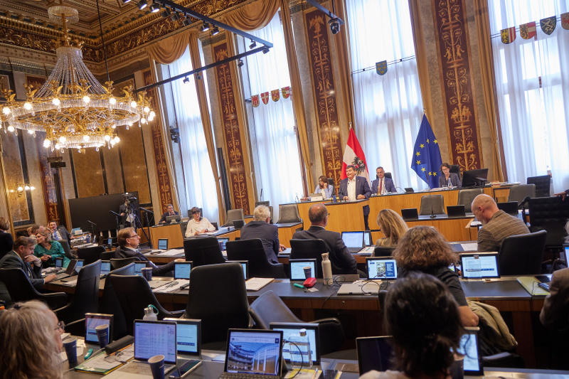 Am Redner:innenpult Bundesrat Michael Wanner (SPÖ)