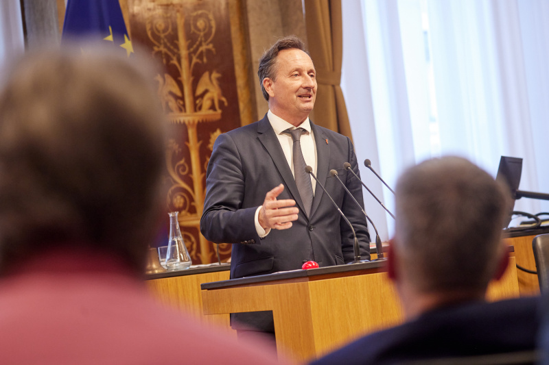 Am Redner:innenpult Bundesrat Günter Kovacs (SPÖ)