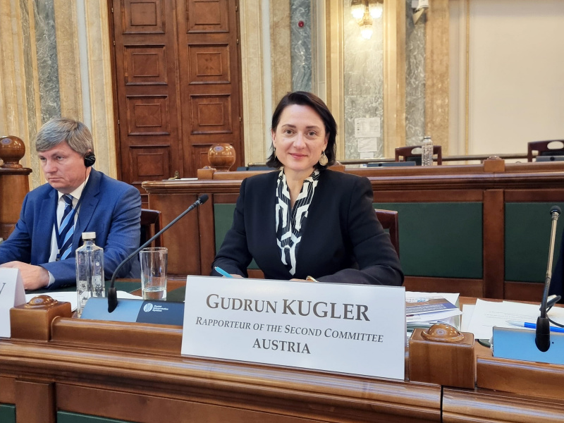 Nationalratsabgeordnete Grudrun Kugler (ÖVP) wurde zur Vizepräsidentin der Parlamentarischen Versammlung der OSZE gewählt