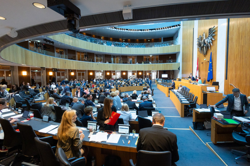 Blick ins Plenum