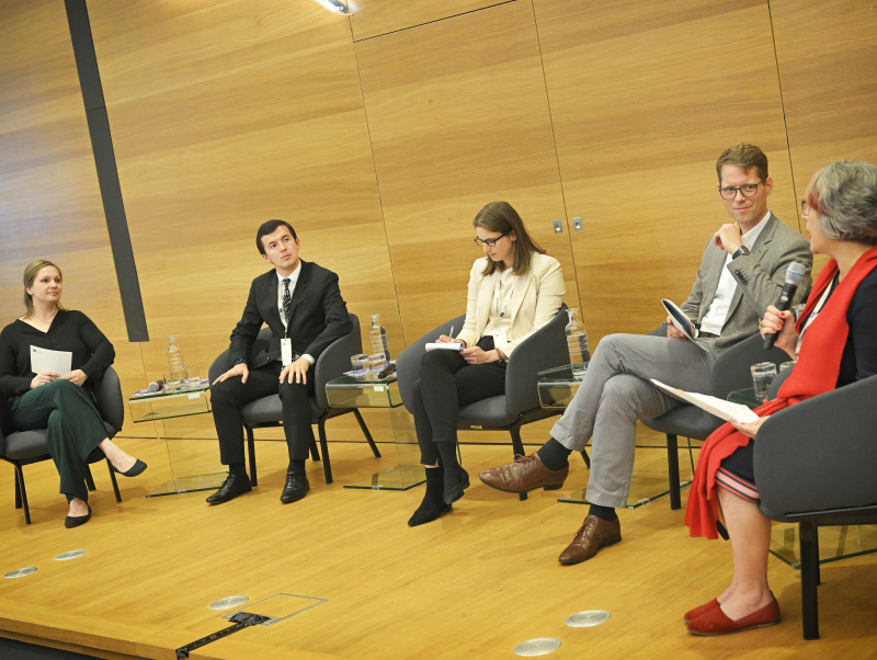 From left: Anna Rathmair, Dmitry Erokhin, Katrin Praprotnik, Sven T. Siefken, Cristina Leston-Bandeira