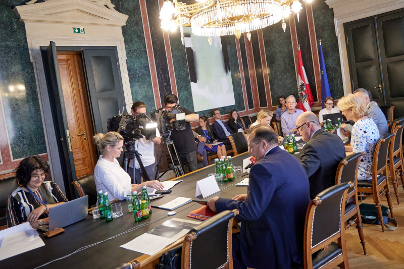 Präsentation. Nationalratspräsident Wolfgang Sobotka (ÖVP)