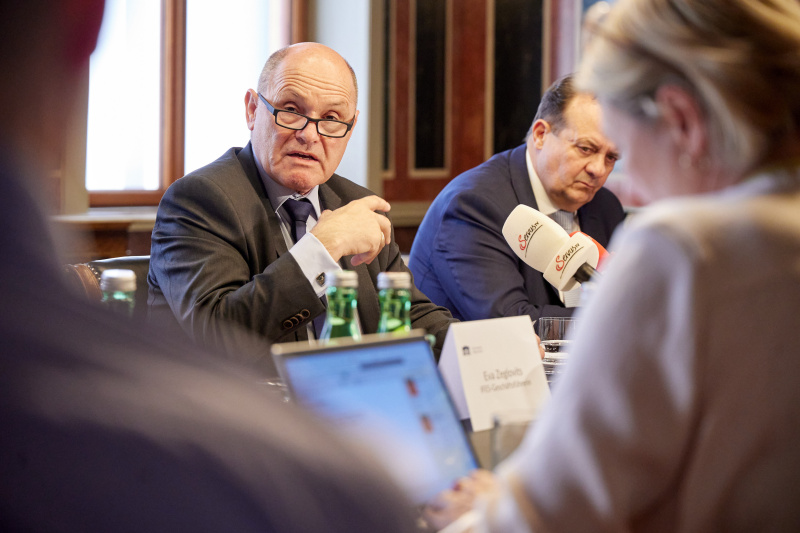 Präsentation. Nationalratspräsident Wolfgang Sobotka (ÖVP)