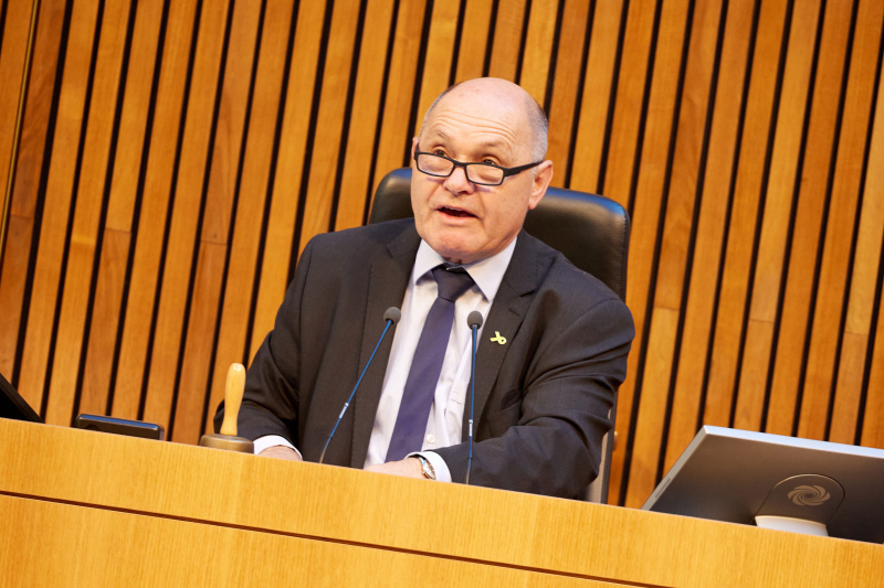 Nationalratspräsident Wolfgang Sobotka (ÖVP) am Präsidium