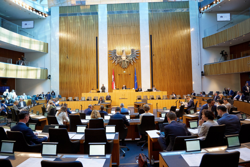 Nationalratspräsident Wolfgang Sobotka (ÖVP) am Präsidium
