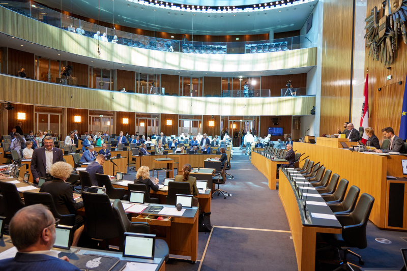 Nationalratspräsident Wolfgang Sobotka (ÖVP) am Präsidium