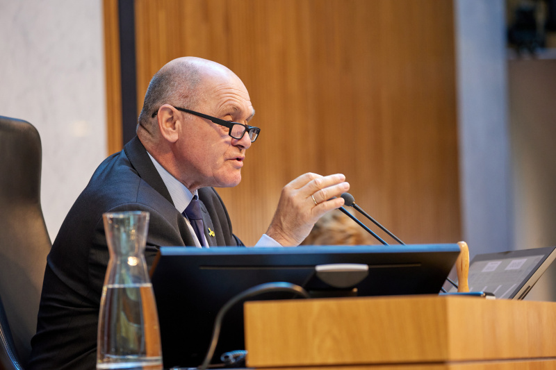 Nationalratspräsident Wolfgang Sobotka (ÖVP) am Präsidium