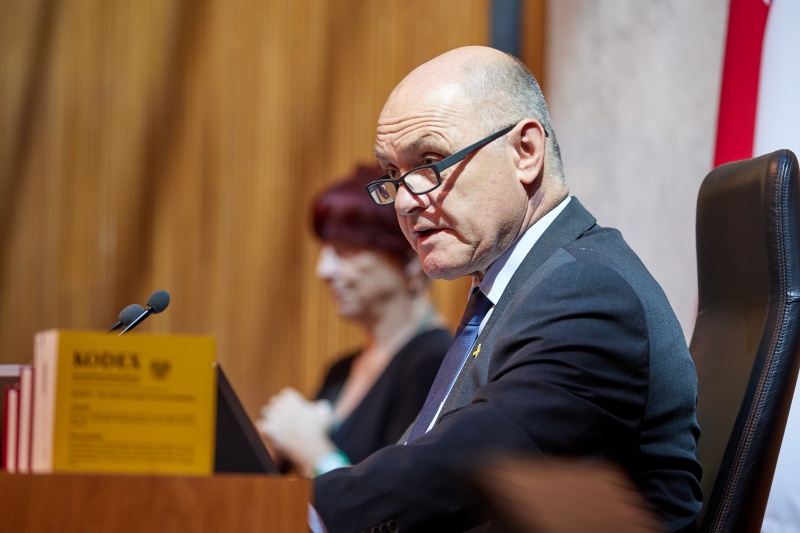 Nationalratspräsident Wolfgang Sobotka (ÖVP) am Präsidium