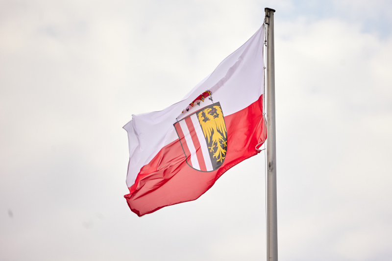 Fahne von Oberösterreich