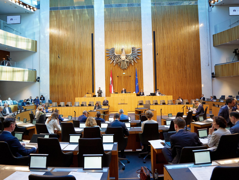 Nationalratspräsident Wolfgang Sobotka (ÖVP) am Präsidium