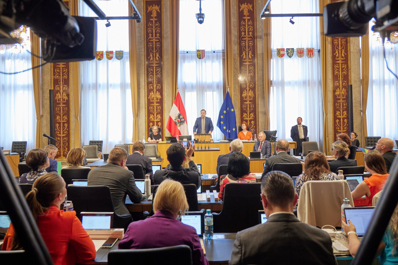 Antrittsrede von Bundesratspräsident Franz Ebner (ÖVP)