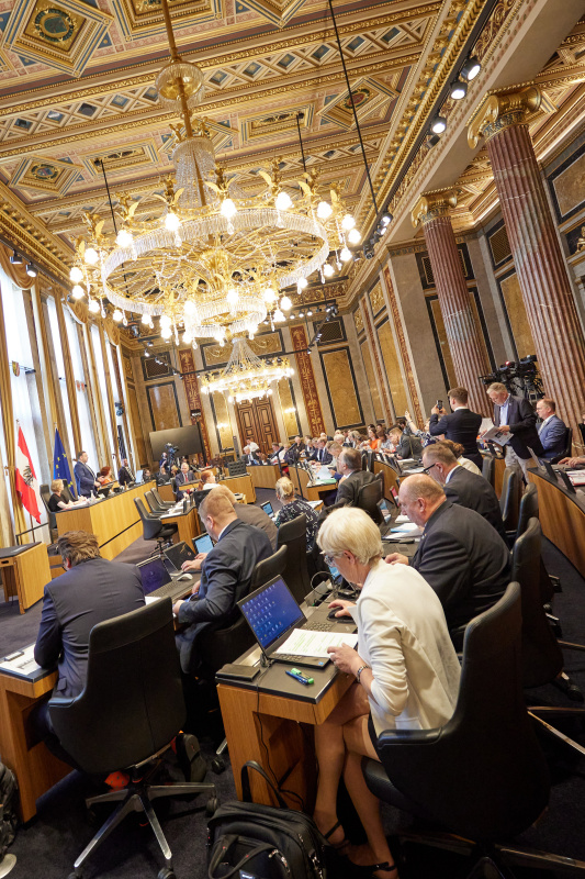 Antrittsrede von Bundesratspräsident Franz Ebner (ÖVP)