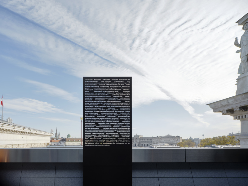 Installation nach: Heimrad Bäcker - 'nachschrift'