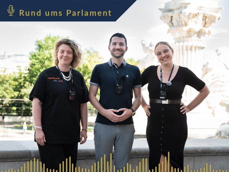 Caroline Hammoutene, Pascal Günsberg und Tatjana Lukáš