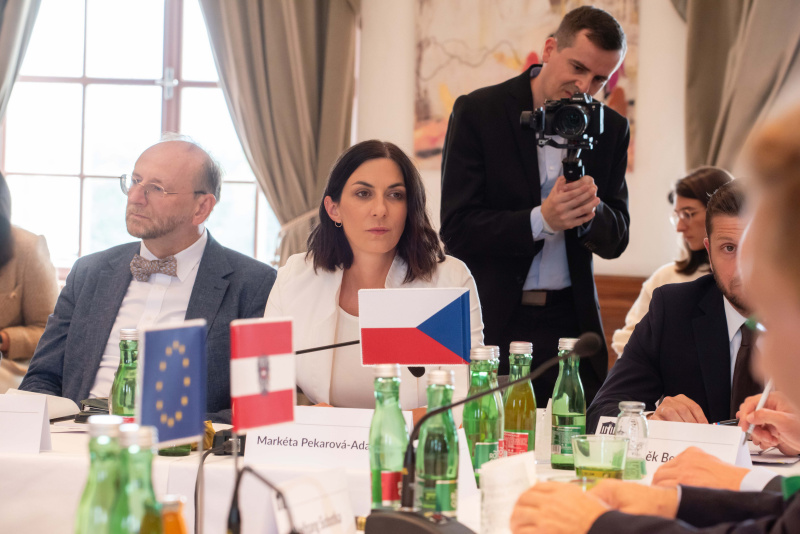 Vorsitzende des Abgeordnetenhauses des tschechischen Parlaments Markéta Pekarová Adamová