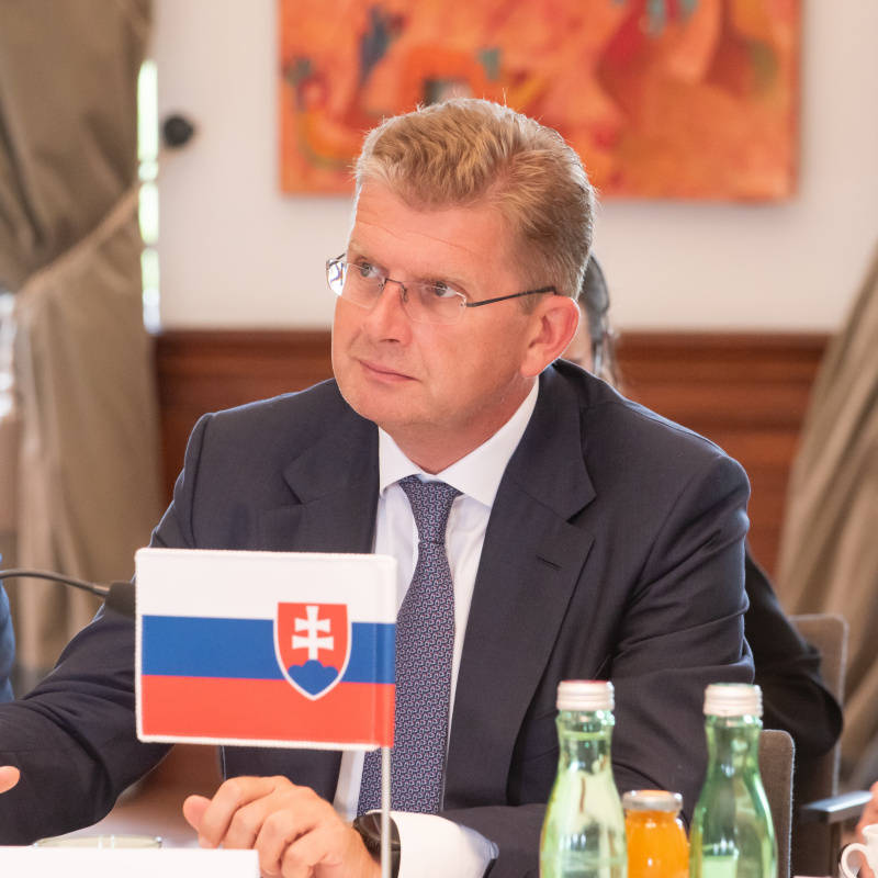 Präsident des Nationalrates der Republik Slowakei Peter Žiga