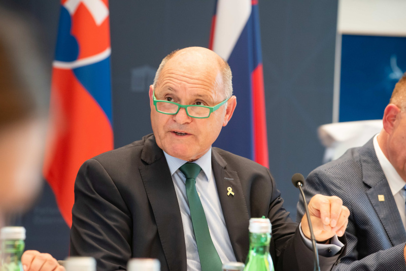 Nationalratspräsident Wolfgang Sobotka (ÖVP) im Arbeitsgespräch