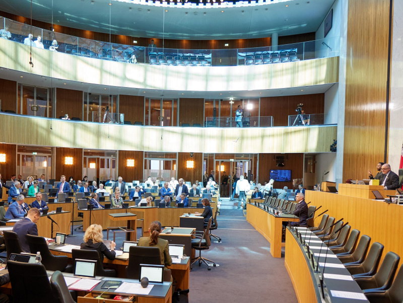 Nationalratspräsident Wolfgang Sobotka (ÖVP) am Präsidium