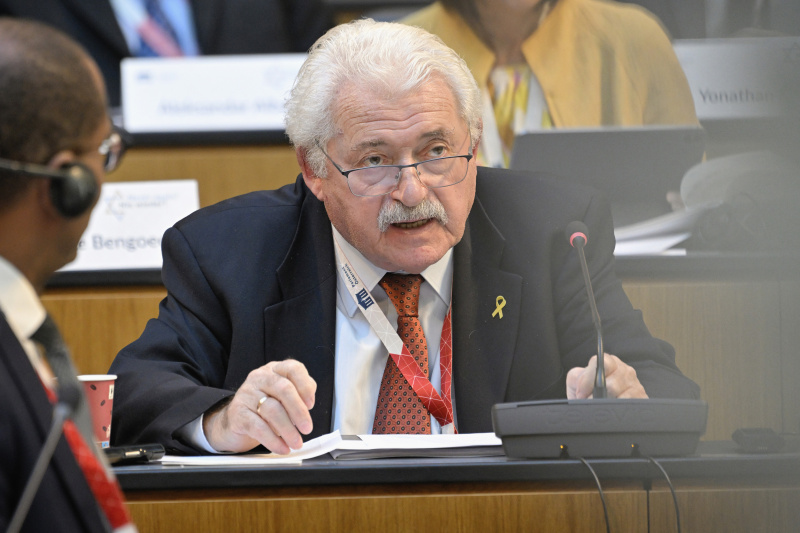 Participants' contributions to the discussion. Member of Hungarian Parliament János Fónagy