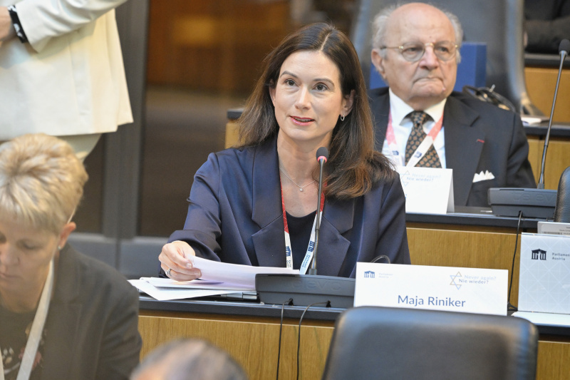 Participants' contributions to the discussion. Deputy Speaker Swiss National Council Maja Riniker