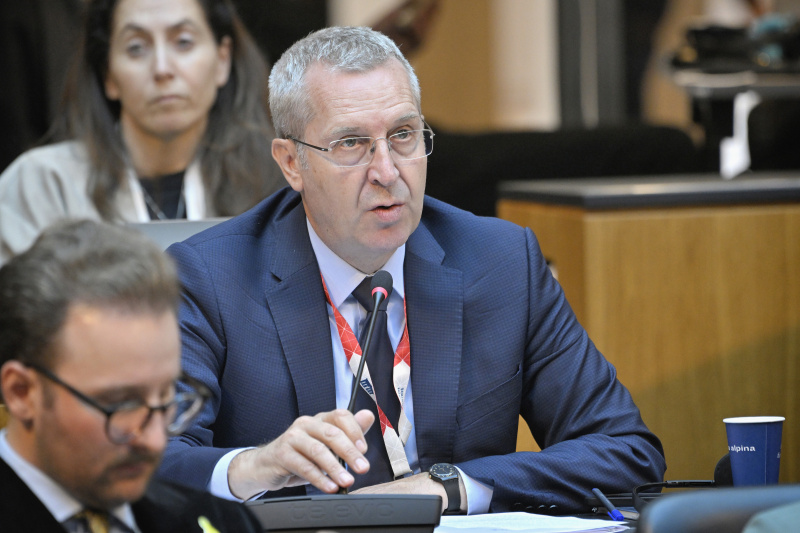 Participants' contributions to the discussion. Member of Italian Parliament Benedetto Della Vedova