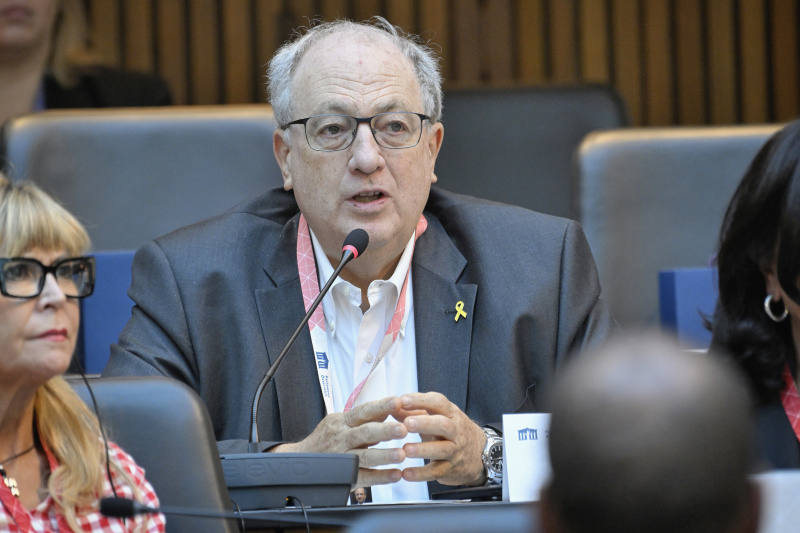 Participants' contributions to the discussion. President of the European Jewish Congress Ariel Muzikant