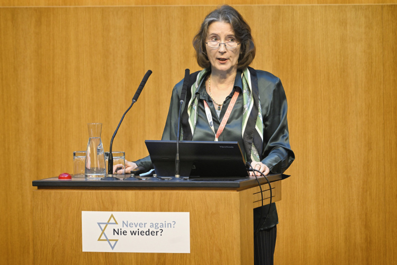 Keynote.  Antisemitism researcher and professor at the Technical University of Berlin Monika Schwarz-Friesel