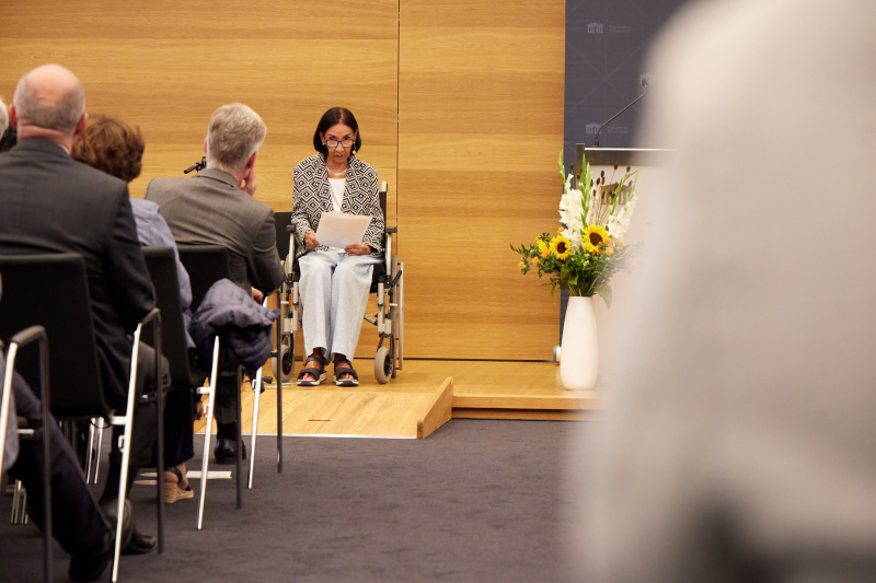 Keynote II Menschenrechte: Schwerpunkt Afghanistan. Fahima Safa, Vienna Process for a democratic Afghanistan