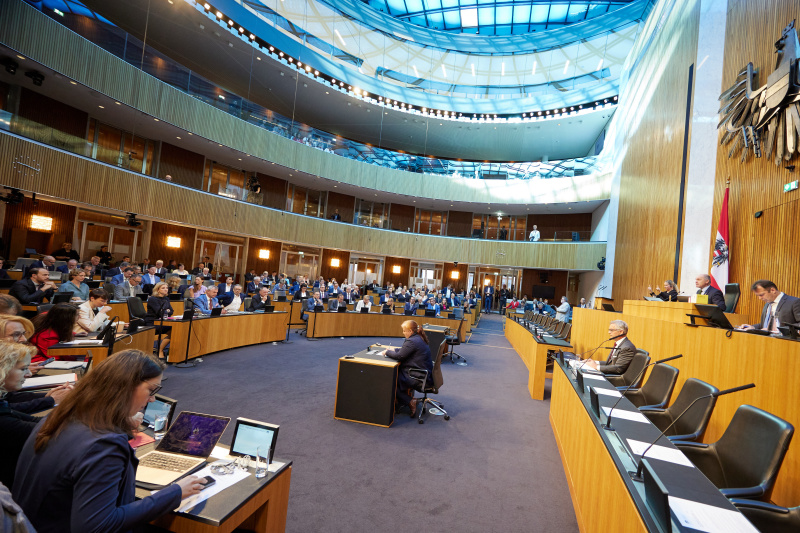 Nationalratspräsident Wolfgang Sobotka (ÖVP) am Präsidium
