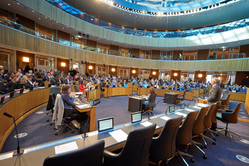 Rede von Finanzminister Magnus Brunner (ÖVP)