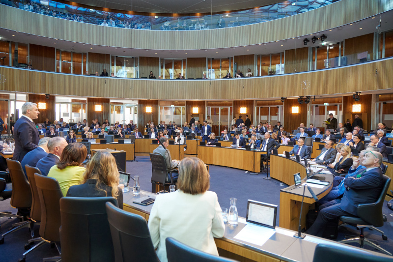 Rede von Bundeskanzler Karl Nehammer (ÖVP)
