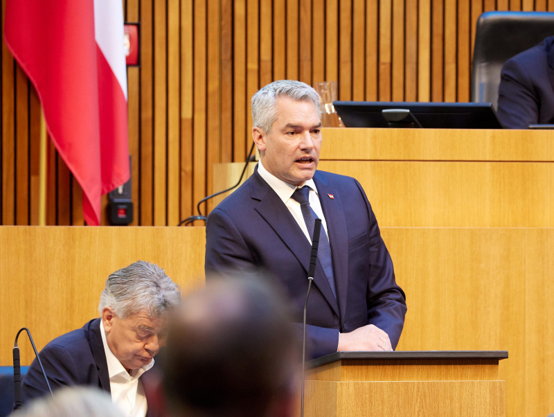 Rede von Bundeskanzler Karl Nehammer 