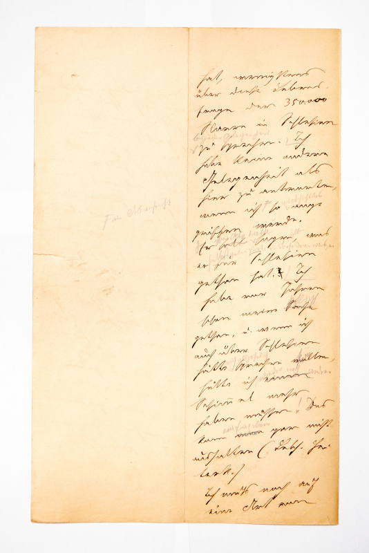 Transkript des Stenogramms der Rede des Abgeordneten Dr. Vašatý in Kurrentschrift