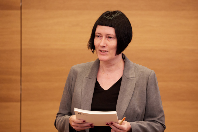 Moderation. Vorsitzende des Frauennetzwerks Medien Martina Madner