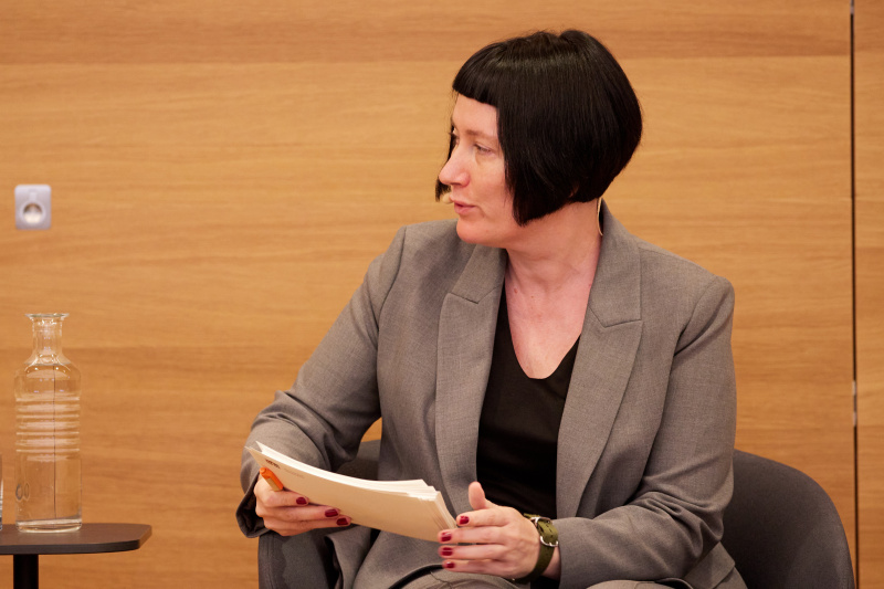 Moderation. Vorsitzende des Frauennetzwerks Medien Martina Madner