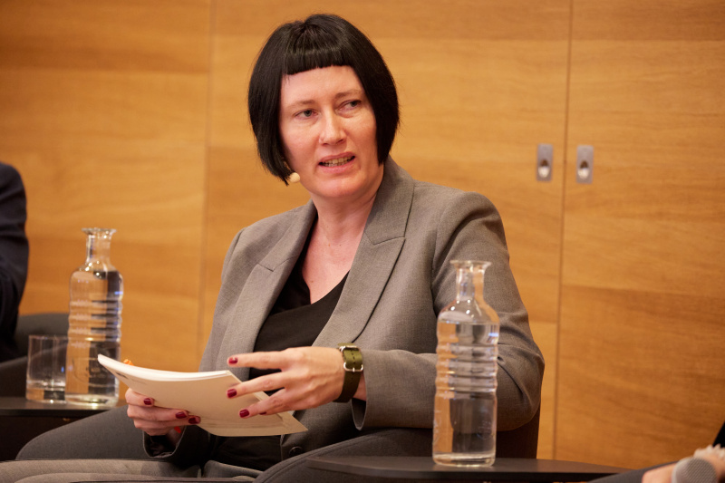 Moderation. Vorsitzende des Frauennetzwerks Medien Martina Madner