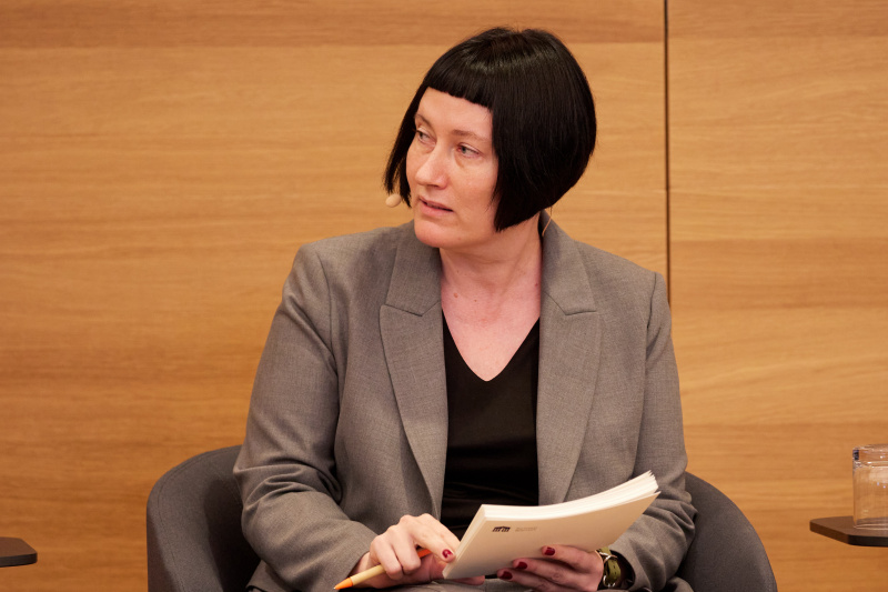 Moderation. Vorsitzende des Frauennetzwerks Medien Martina Madner