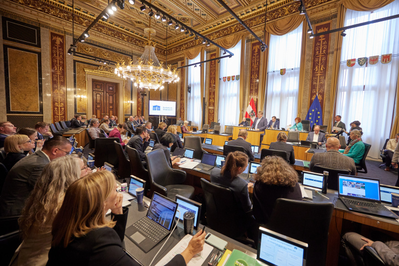 Am Redner:innenpult Bundesrat Markus Steinmaurer (FPÖ)